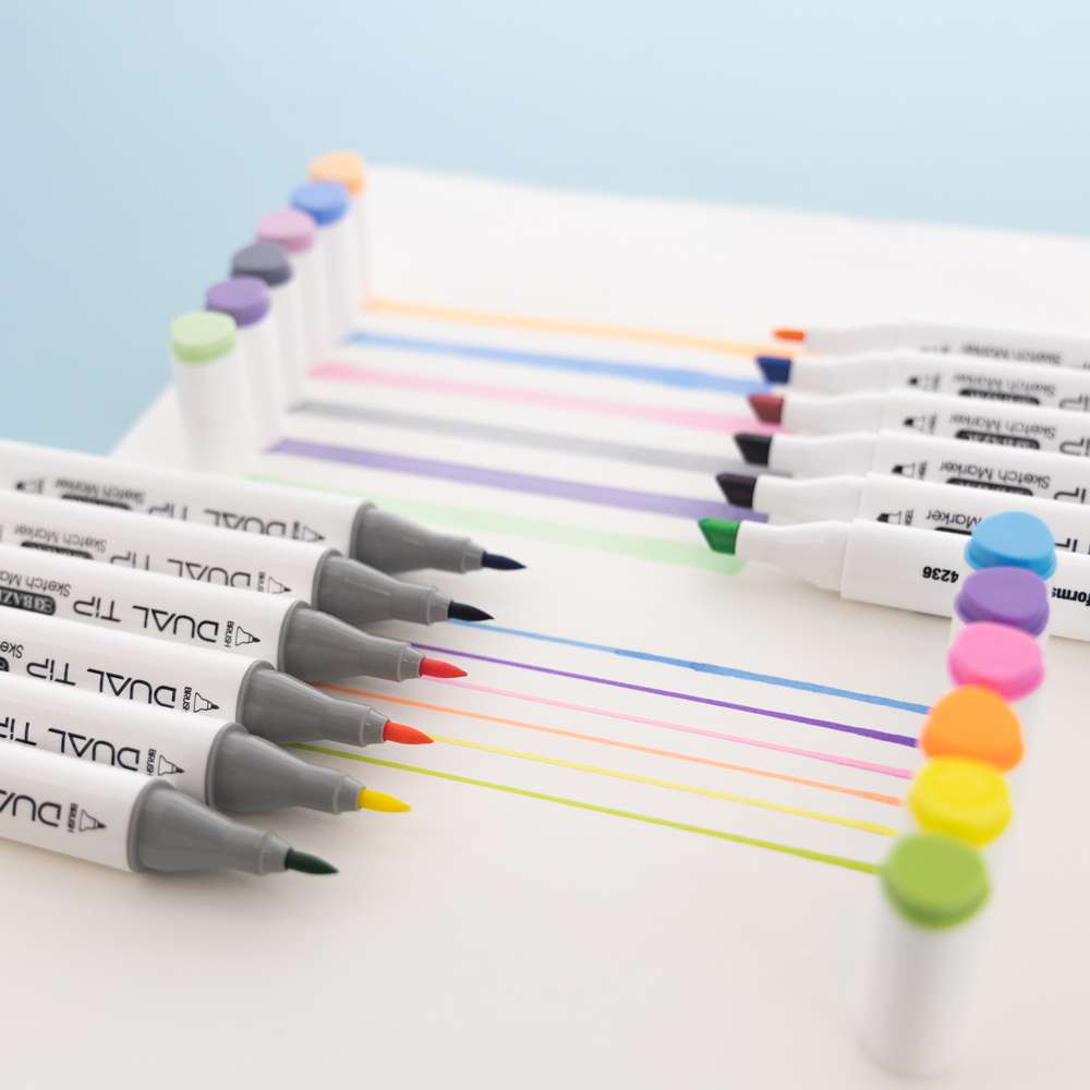 Grandink Neon Gel Pens(Sketching, Drawing, Painting Purpose) - Grandink